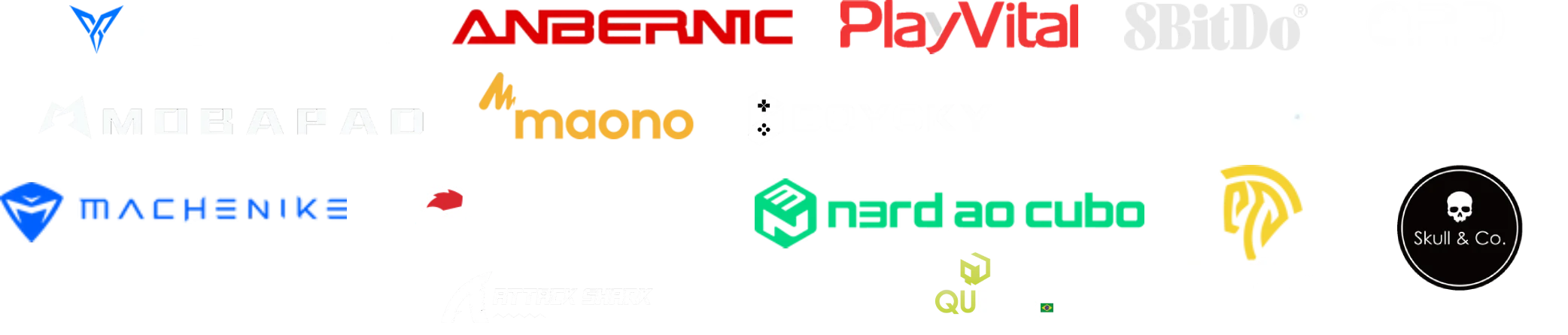 Marcas que já produzi conteúdo
